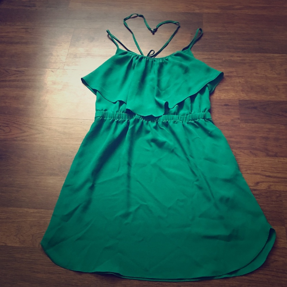 Green American Eagle dress small