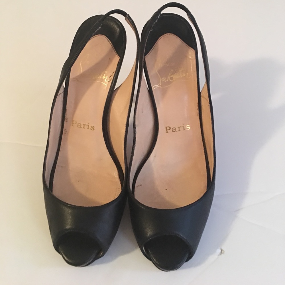 Christian Louboutin Slingback Heels