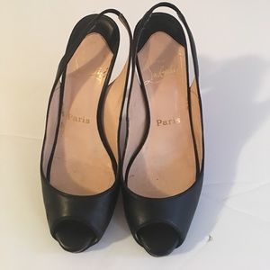 Christian Louboutin Slingback Heels