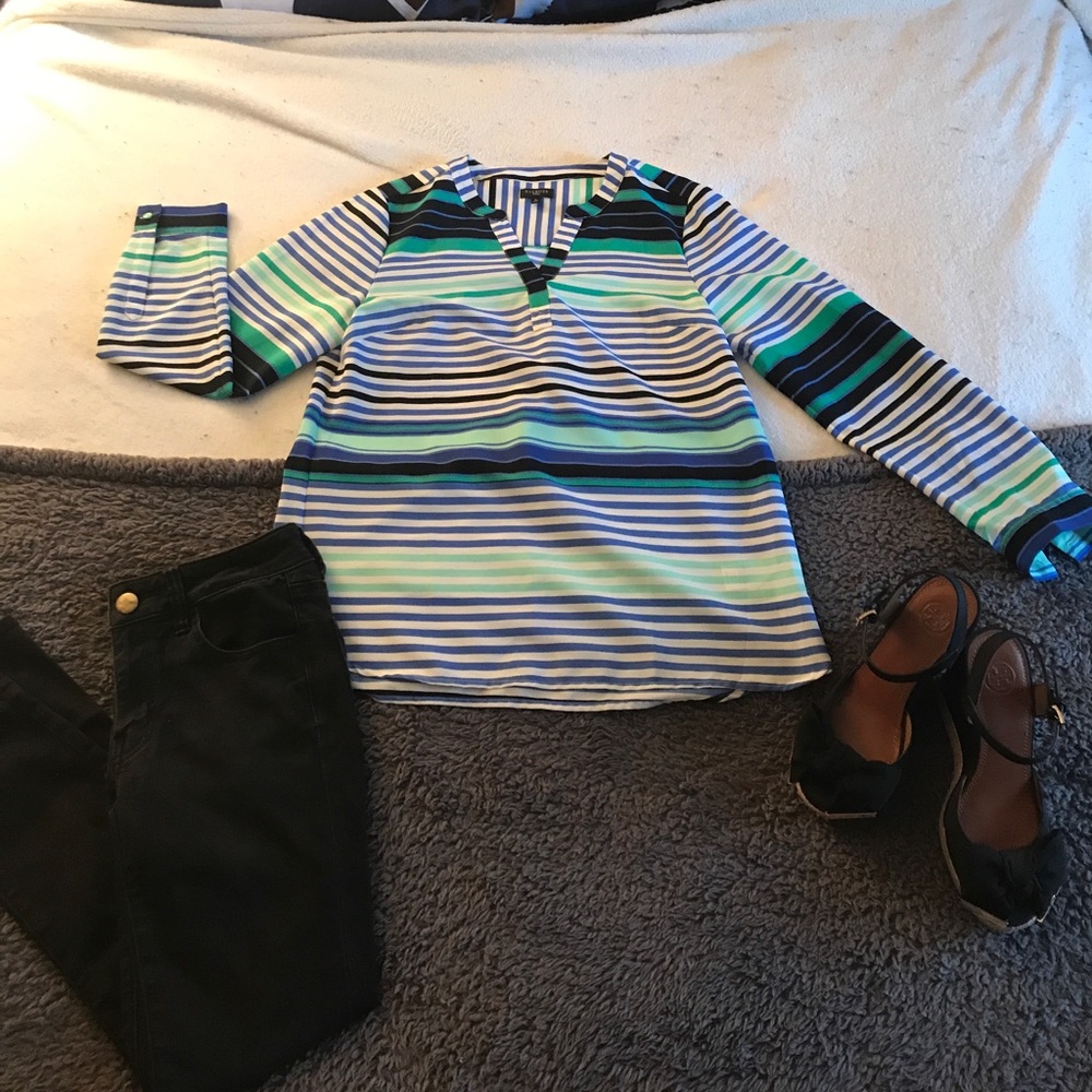 Talbots striped shirt 🌷