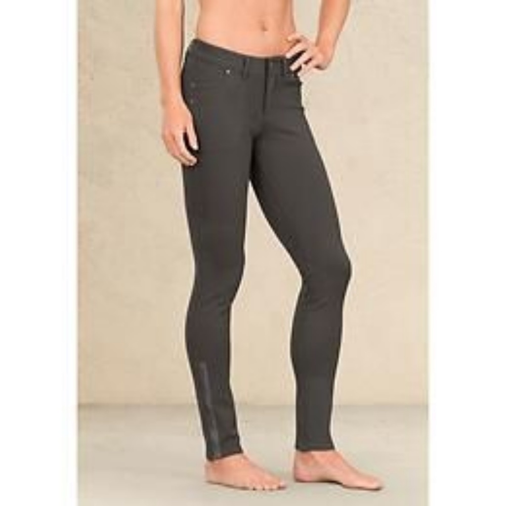 Athleta Slim Trek Moto Ponte Pants
