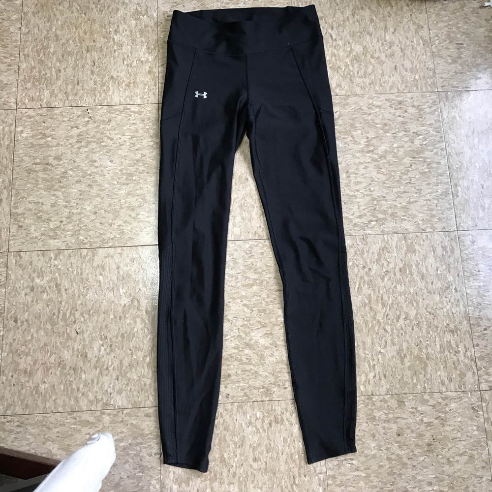 under armour leggings with mesh!