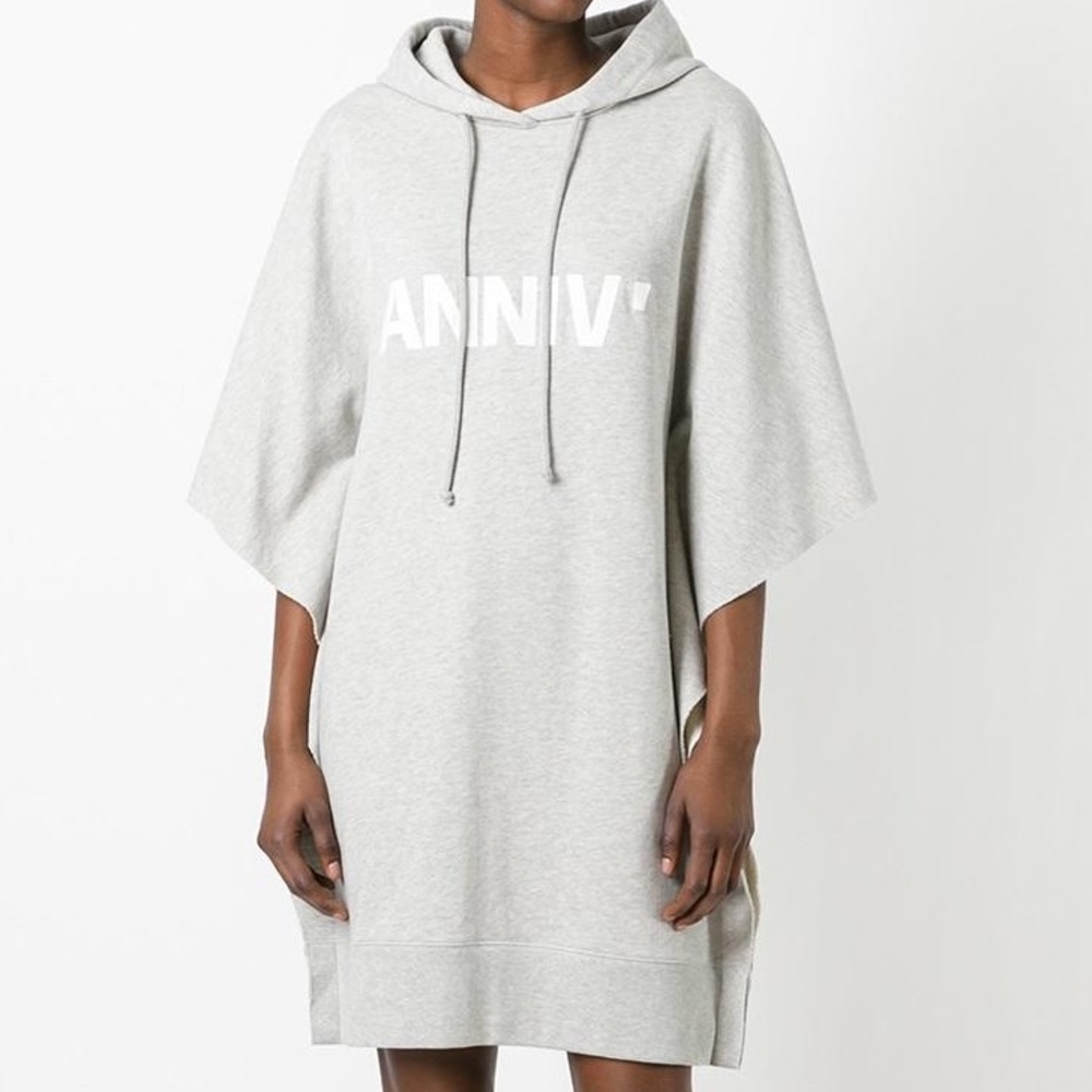 MM6 Margiela Anniv Hooded Long Sweatshirt 1