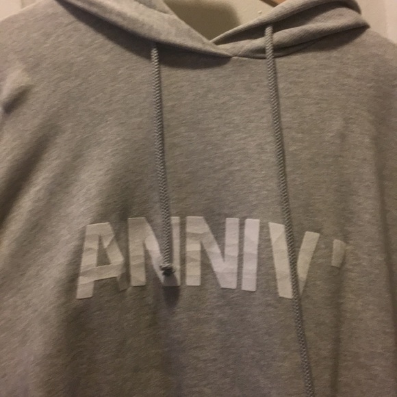 MM6 Margiela Anniv Hooded Long Sweatshirt 1 - Picture 2 of 4