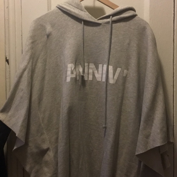 MM6 Margiela Anniv Hooded Long Sweatshirt 1 - Picture 3 of 4