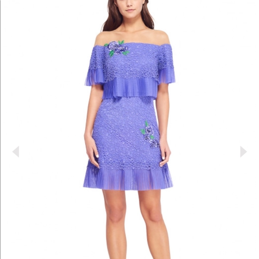 Tadashi cocktail dress in purple