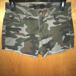 FREE WITH ANY PURCHASE Camouflage Shorts