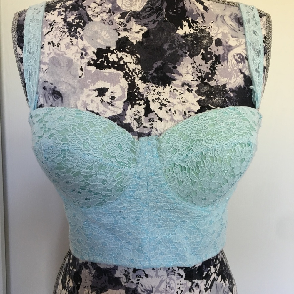 Charlotte Russe blue bra