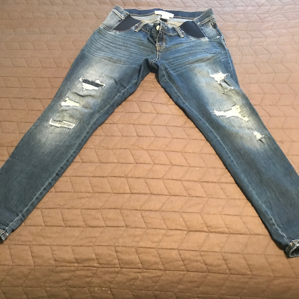 Liz Lange Maternity Ankle Skinny Jeans