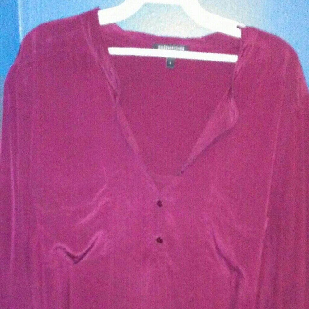 SOLD Eileen Fisher 100% Silk Tunic