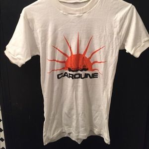 Vintage Retro radio station tee shirt Caroline