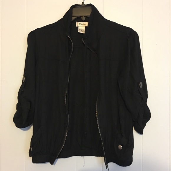 Pinky Jackets & Blazers - Pinky black military style jacket