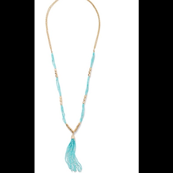 💢Last one 💢 bead tassel pendant necklace - Picture 3 of 4