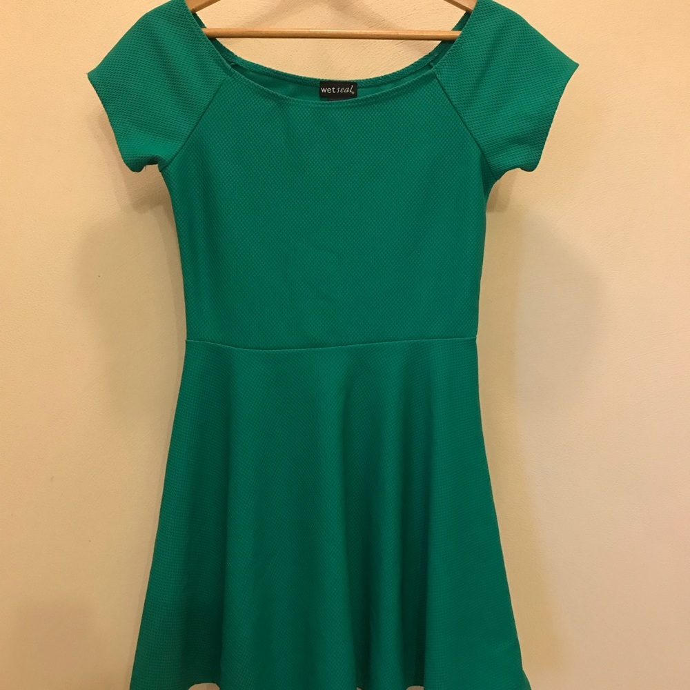 Wet Seal Boatneck A-line Dress - Size M