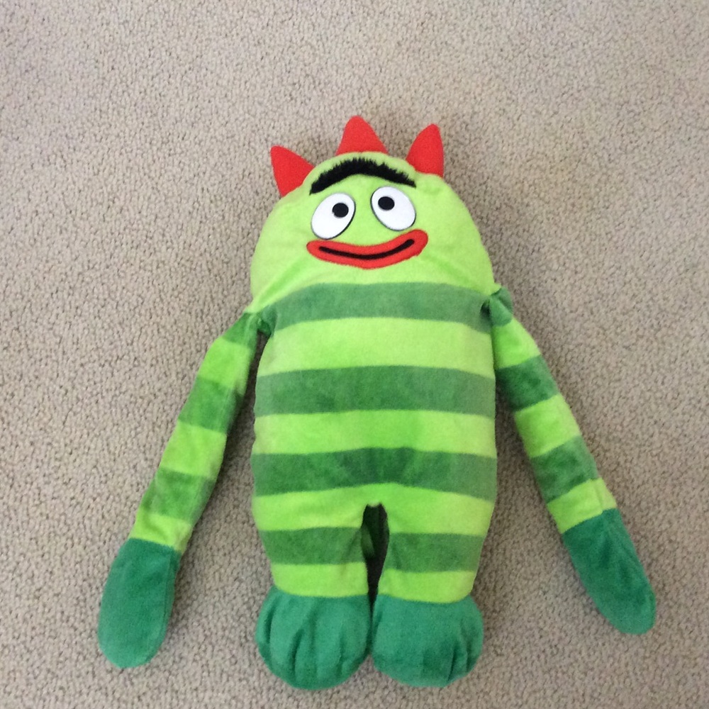 Awesome Brobee backpack from Yo Gabba gabba!