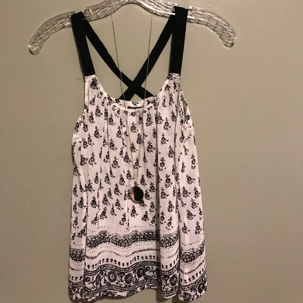 Sheer blouse/tank.