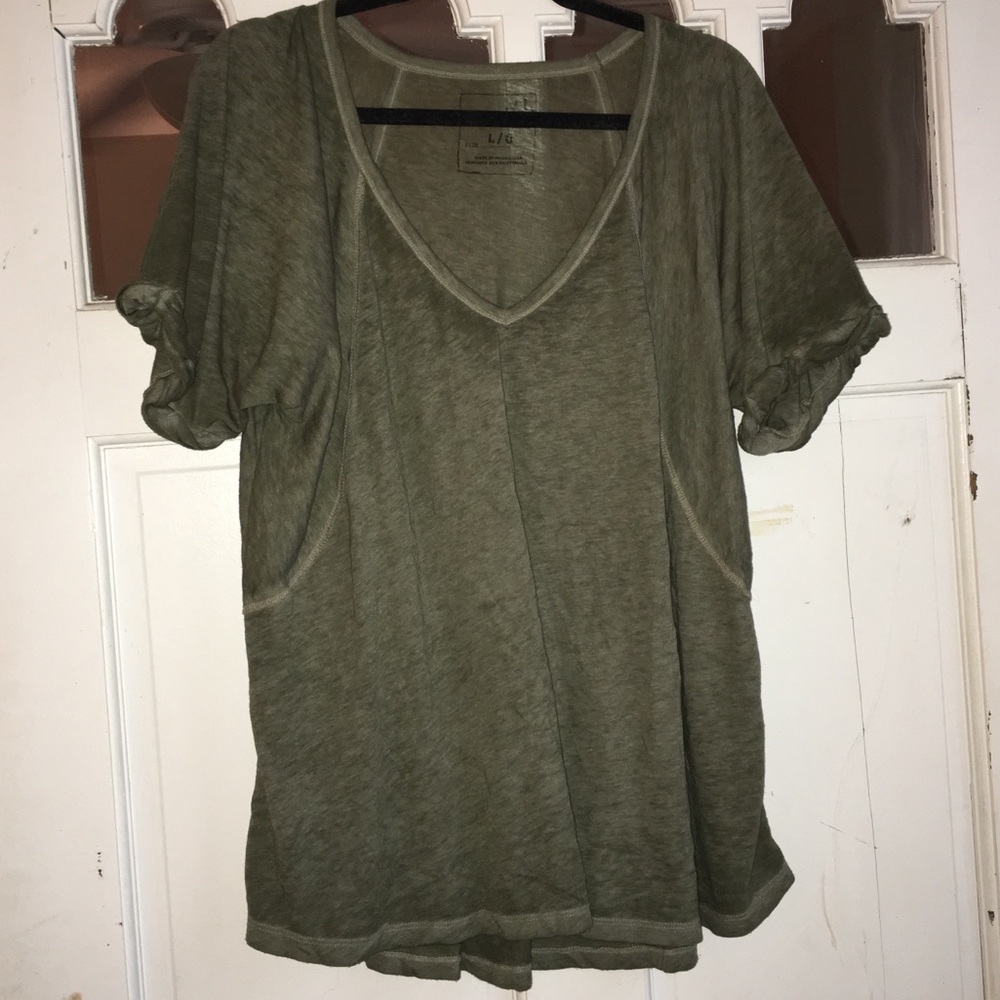 Free People - Rolled T Shirt