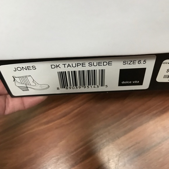 Dolce vita Jones bootie dark taupe - Picture 5 of 5