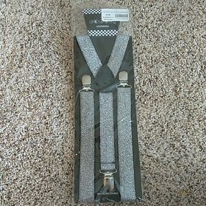 Sparkly suspenders