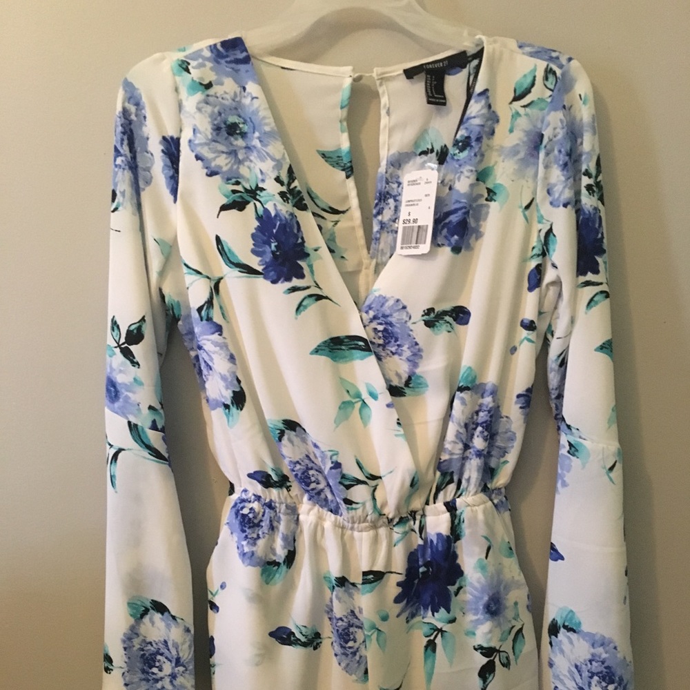 Floral Romper - Forever 21