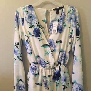 Floral Romper - Forever 21