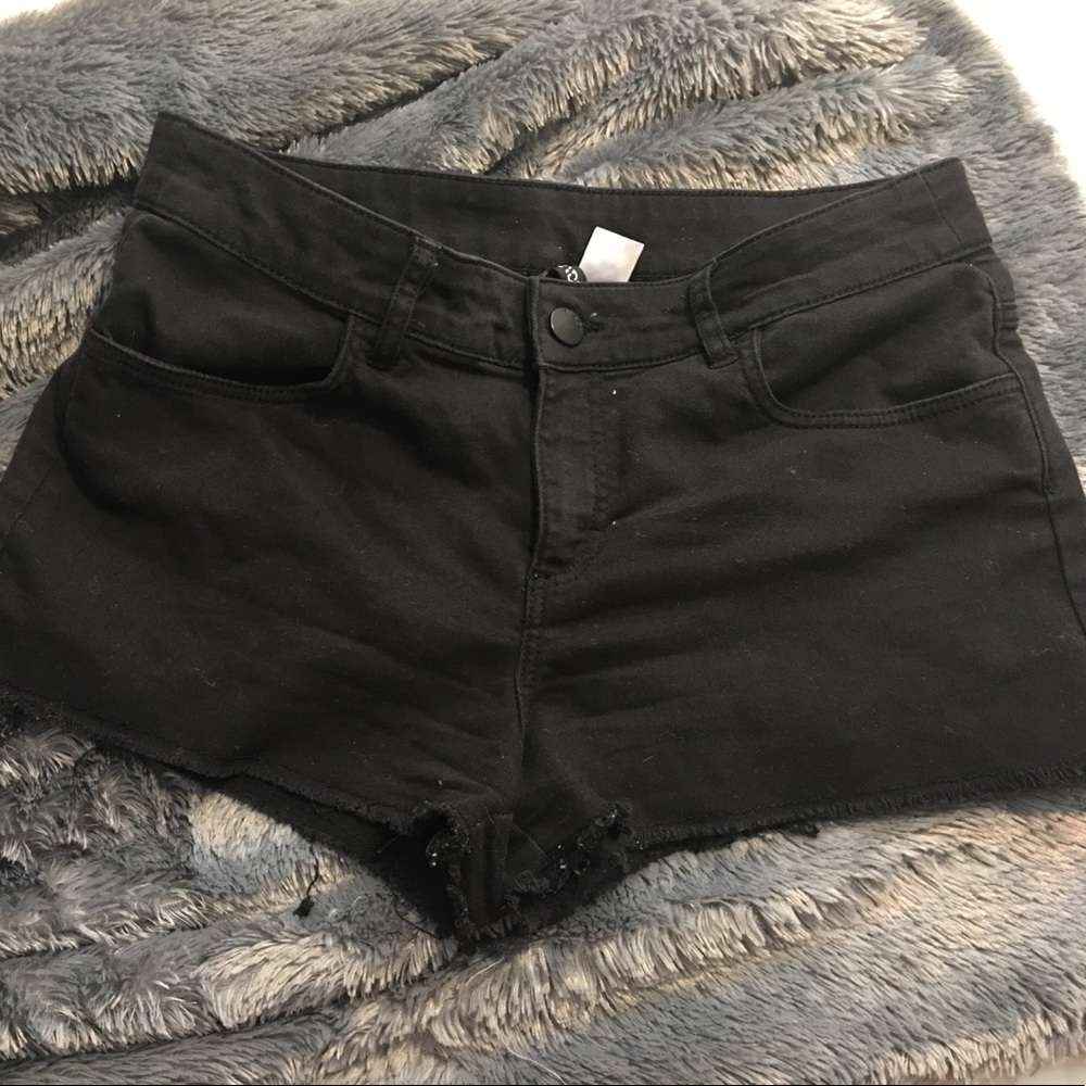 Black shorts