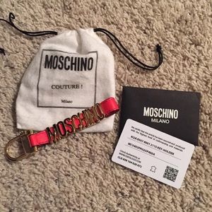 Moschino Brand New With Tag Keychain