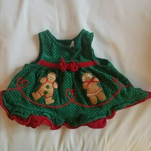 0-3 month girls christmas jumper