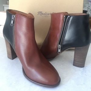 Madewell size 7M Double Buckle High Heel Boot