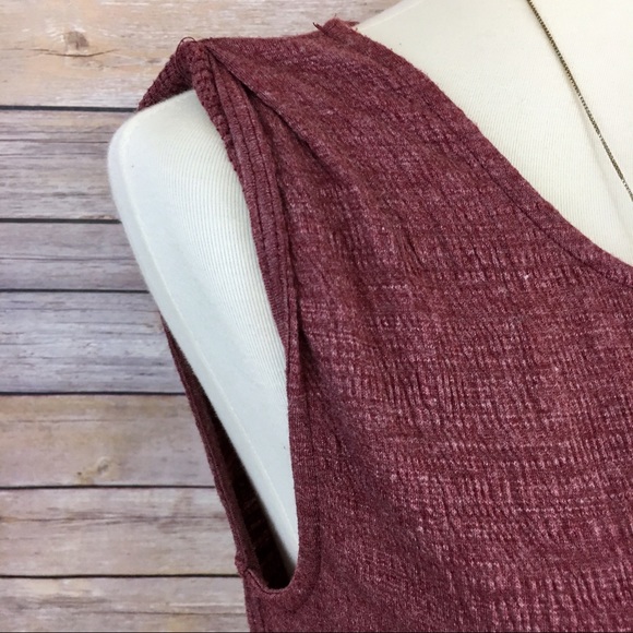 NWOT Asymmetrical Mauve Jersey Dress - Picture 3 of 5