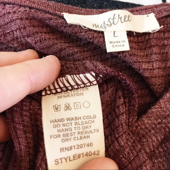 NWOT Asymmetrical Mauve Jersey Dress - Picture 5 of 5