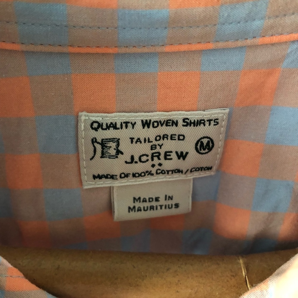 J.Crew casual button down; excellent condition.