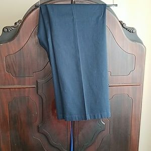 EUC Men's L.L.Bean 34/30 Navy Blue Slacks