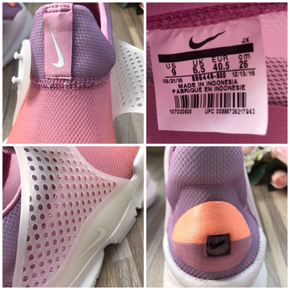 NWT Nike Sock Dart BR Sunset Glow WMNS - Picture 6 of 7