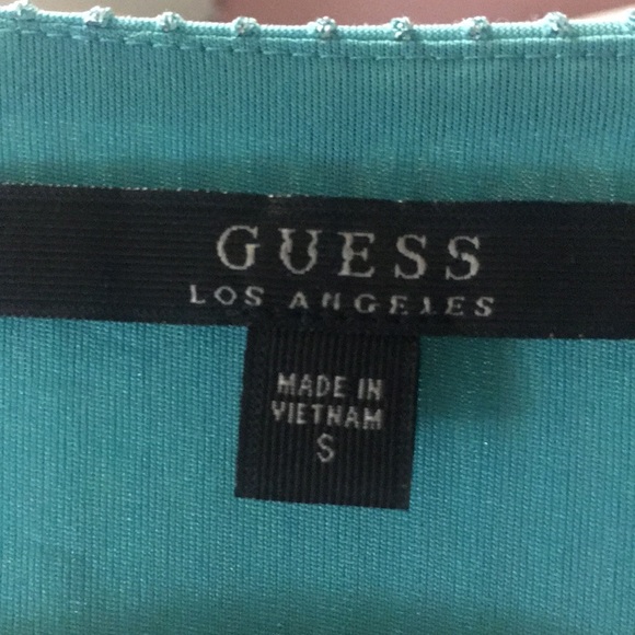 Guess faux wrap dress with silver sparkles - Picture 4 of 4