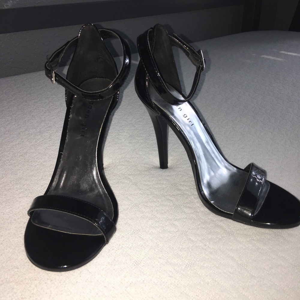 Black Madden Girl Heels