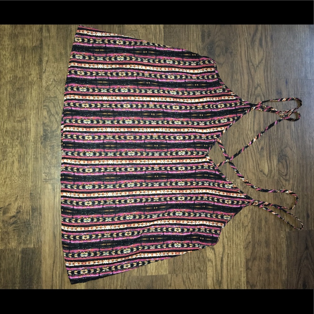 Tribal flowy tank top