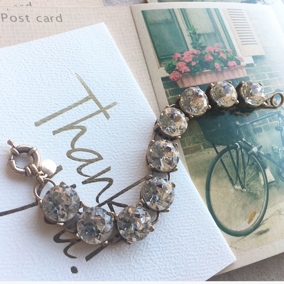 Crystal link bracelet - Picture 2 of 7