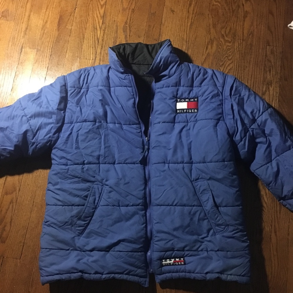 Vintage puffer 2 in 1 Tommy Hilfiger winter jacket