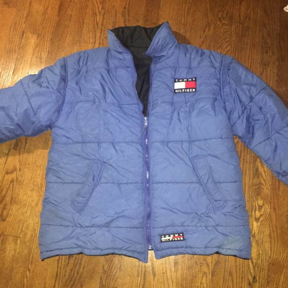 Vintage puffer 2 in 1 Tommy Hilfiger winter jacket - Picture 2 of 4