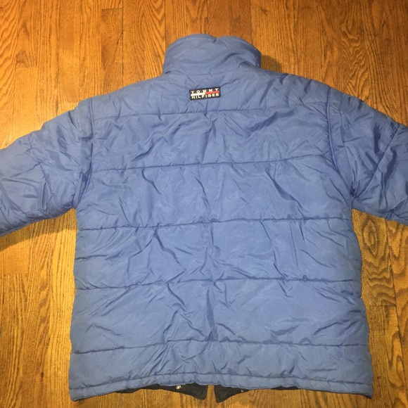Vintage puffer 2 in 1 Tommy Hilfiger winter jacket - Picture 3 of 4