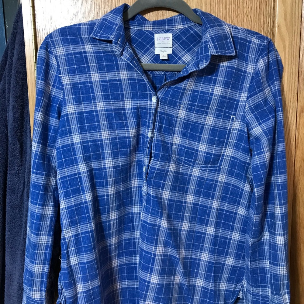 JCREW PLAID SHIRT