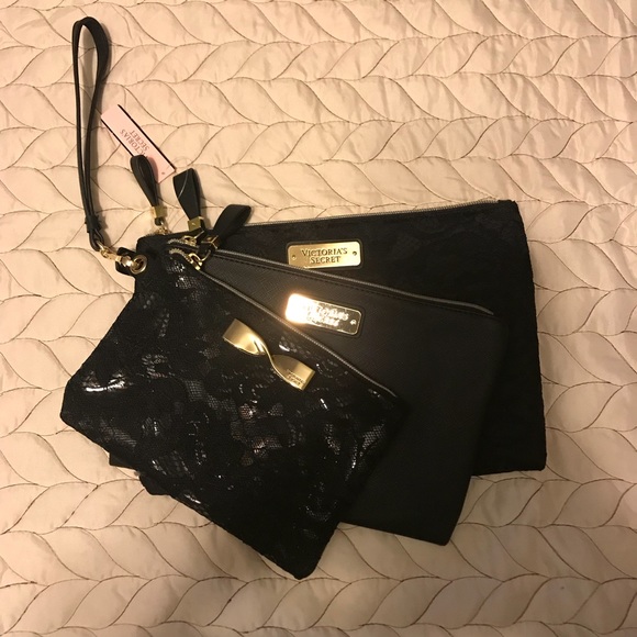 3 Gorgeous Victoria Secret Wristlets/Clutches - Picture 2 of 5