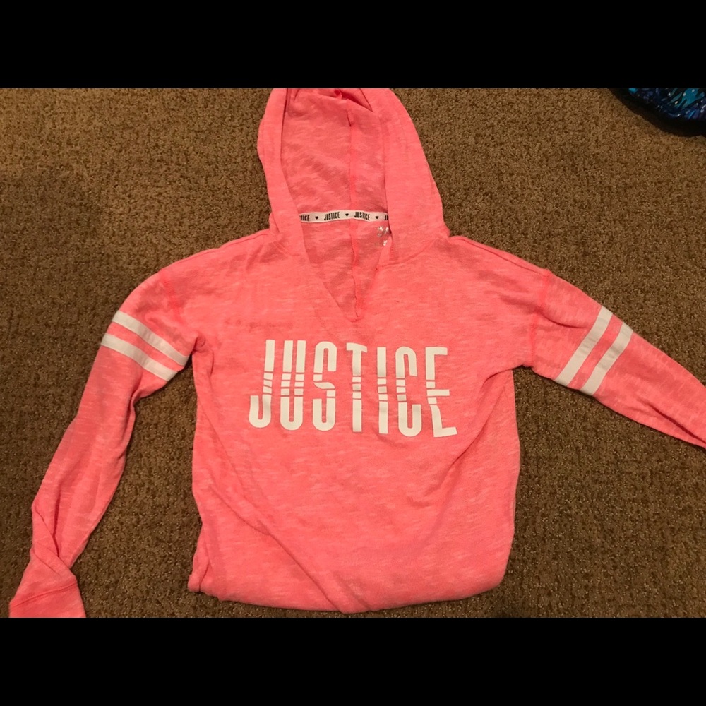Girls justice hoody