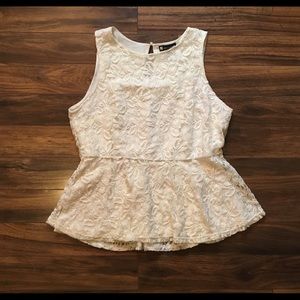 Valerie Bertinelli Lace Shirt