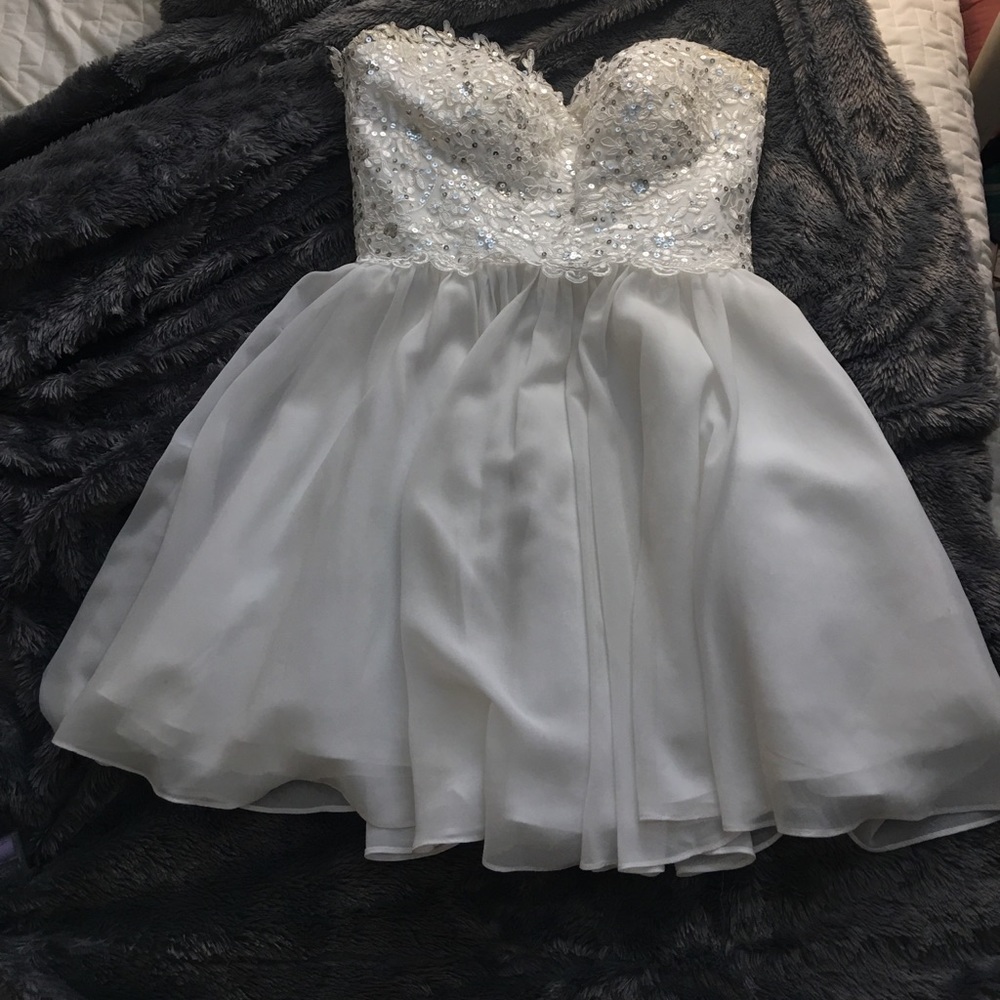 White dress