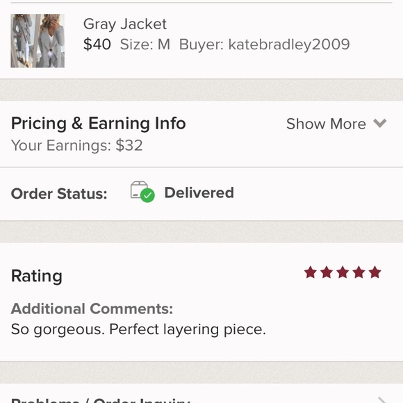 Gray Jacket - Picture 5 of 5