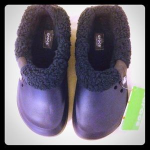 Crocs Fuzz Lined Clog