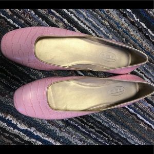 Pink talbot flats