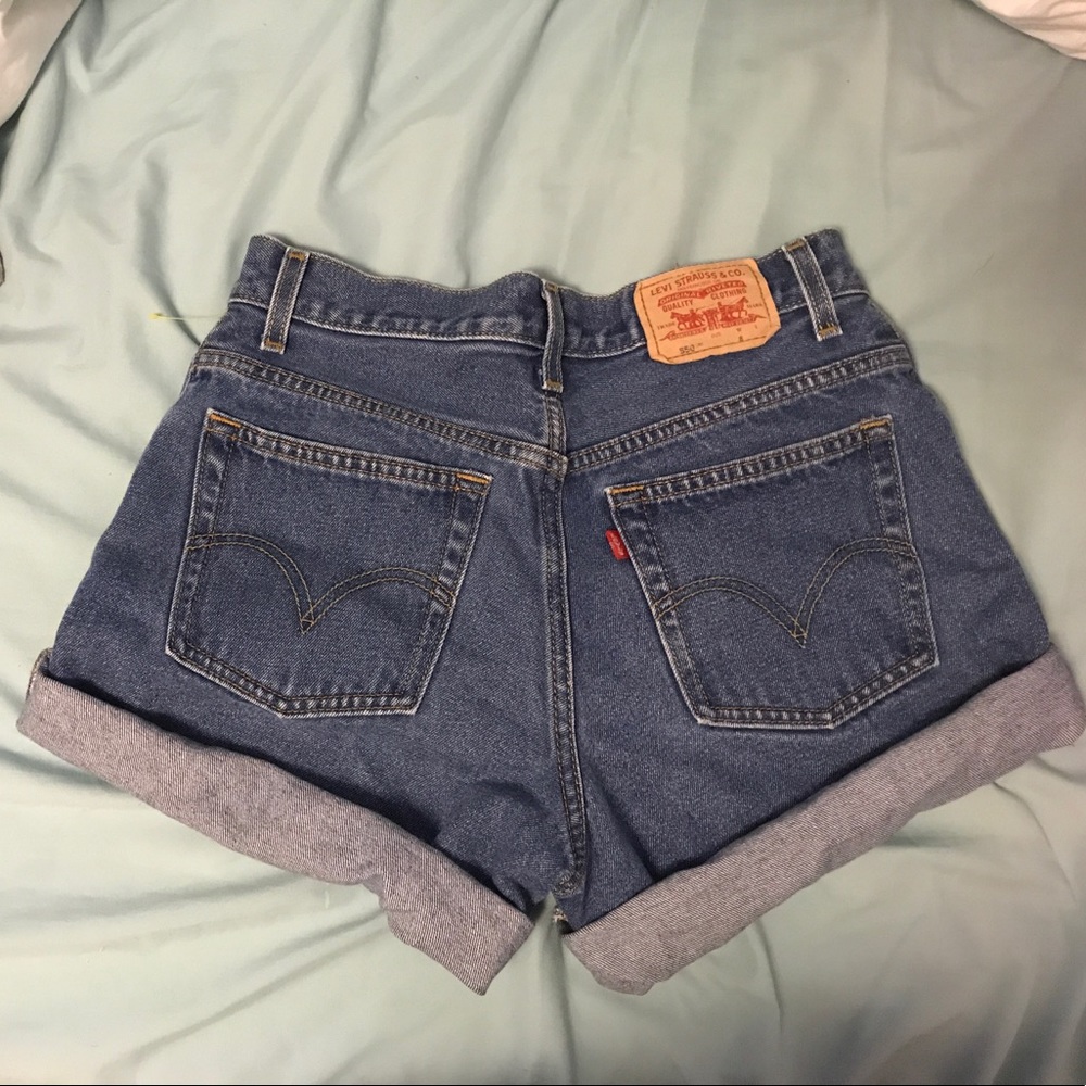 Vintage Levi jean shorts